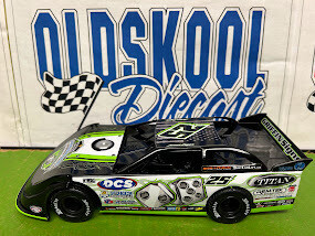 Jason Feger #25 Dome Late Model Dirt 1:24 scale