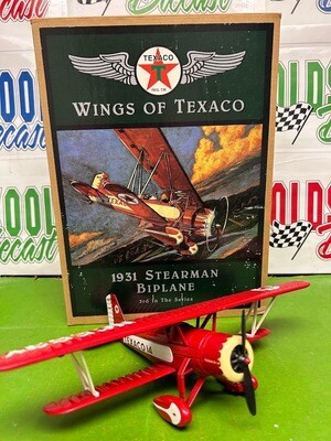 1931 Stearman Biplane Wings of Texaco
