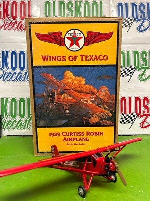 1929 Curtiss Robin Airplane Wings of Texaco