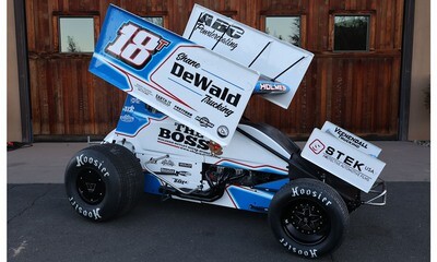 Tanner Homes #18T Shane Dewald Trucking Sprint Car 2024 1:18 SCALE