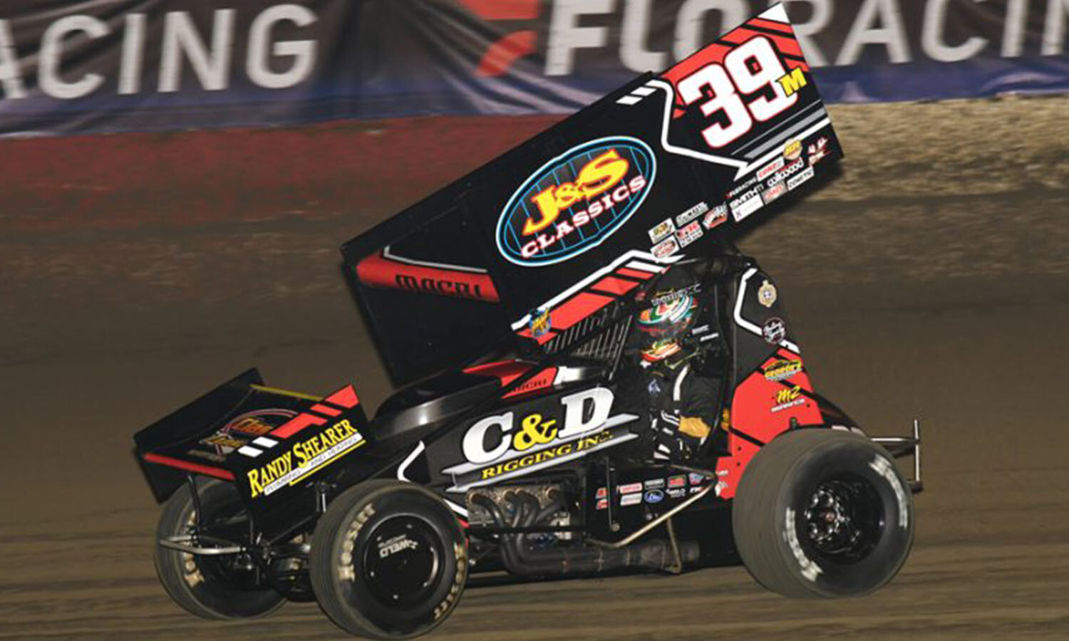 Anthony Marci #39M C &amp; D Rigging Sprint Car 2024 1:50 SCALE