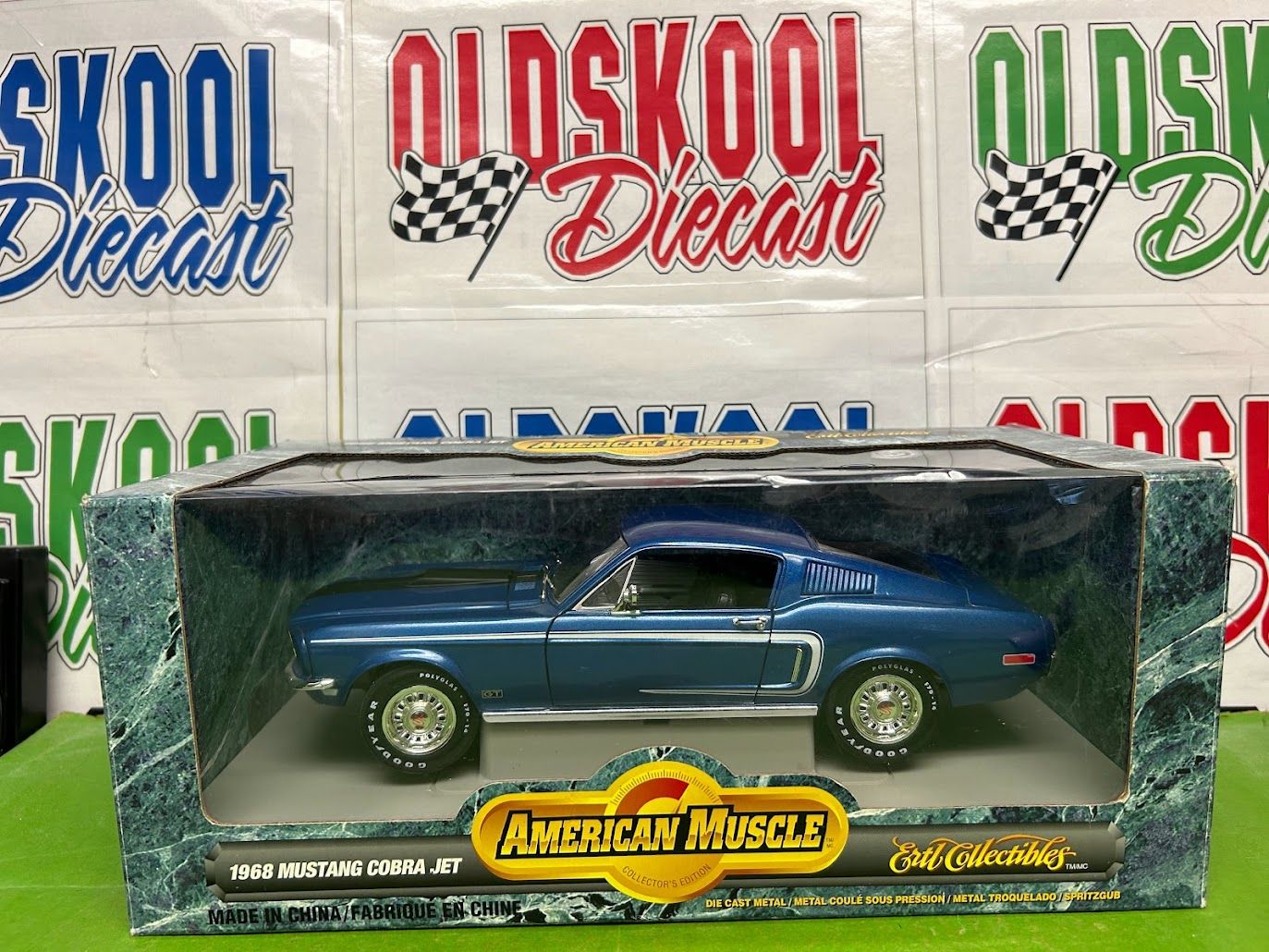 1968 Mustang Cobra Jet American Muscle 1;18