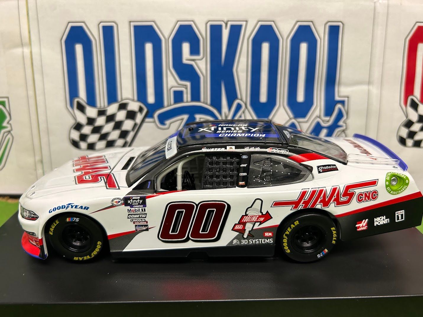 Cole Cluster #00 Haas Automation Xfinity Champion 2023 Nascar Cup 1:24 FOIL #