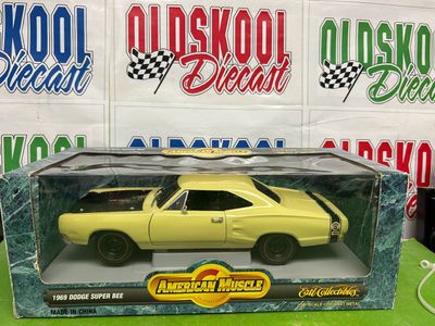 1969 Dodge Super Bee American muscle 1:18 scale