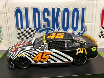 Tyler Reddick #45 McDonald&#39;s Hamburglar Nascar 1:24 Scale