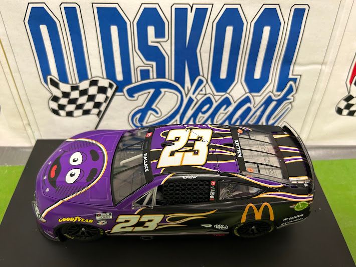Bubba Wallace #23 Mcdonalds Grimace 2023 Nascar Cup 1:24