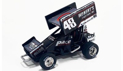 Danny Dietrich #48 Gary Kauffman Racing Sprint Car 2024 1:18 SCALE