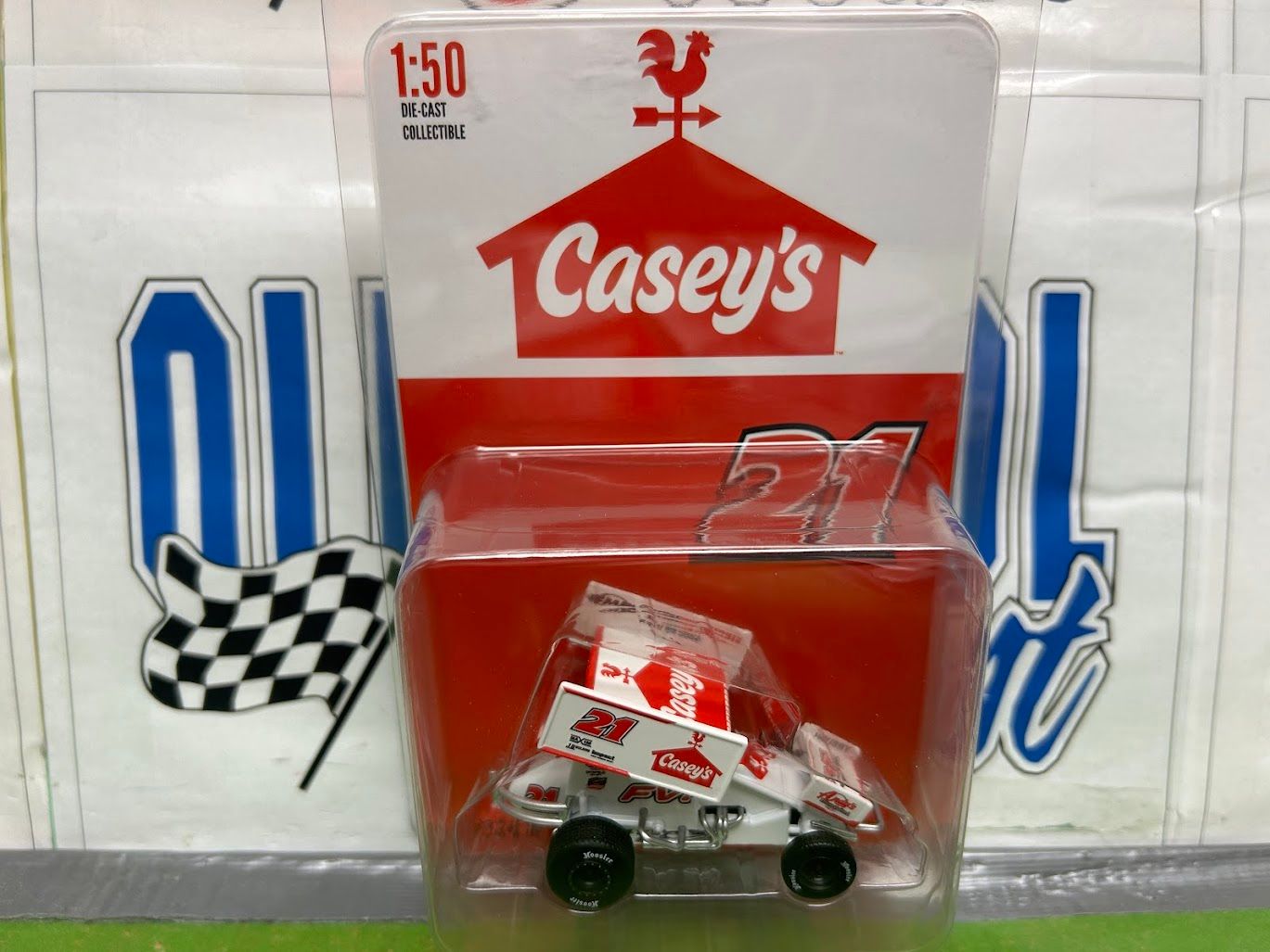 Brian Brown #21 Casey&#39;s General Store Sprint Car 2024 1:50 SCALE
