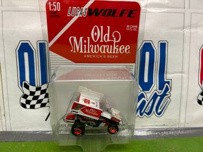 Lucas Wolfe #5W Old Milwaukee Sprint Car 2024 1:50 Scale