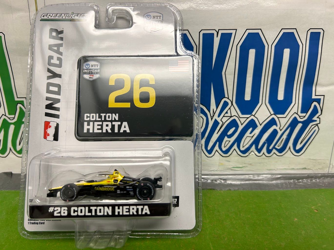 Colton Herta #26 Andretti Autosports Gainbridge 2024 1:64 Scale