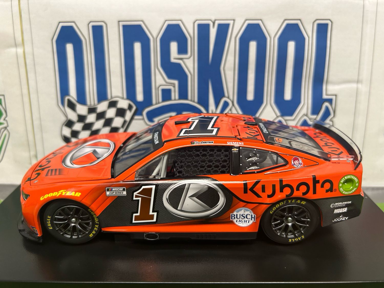 Ross Chastain #1 Kubota Foil # 2024 Nascar Cup 1:24