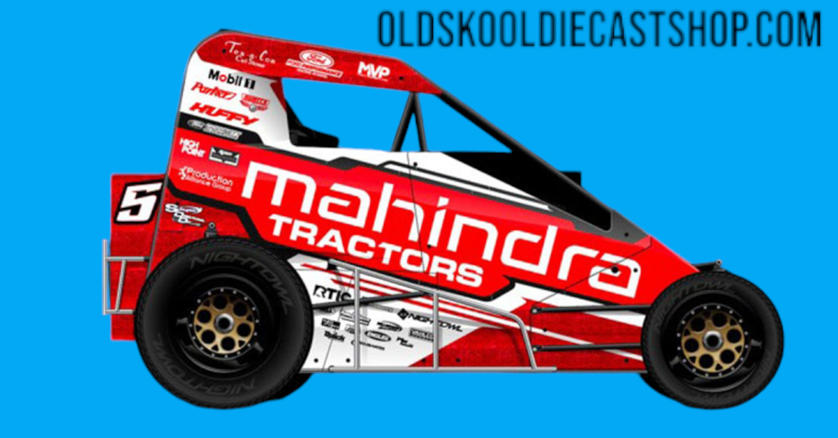 CHASE BRISCOE #5 MAHINDRA TRACTORS Midget - 2024 Chili Bowl 1:18 Scale