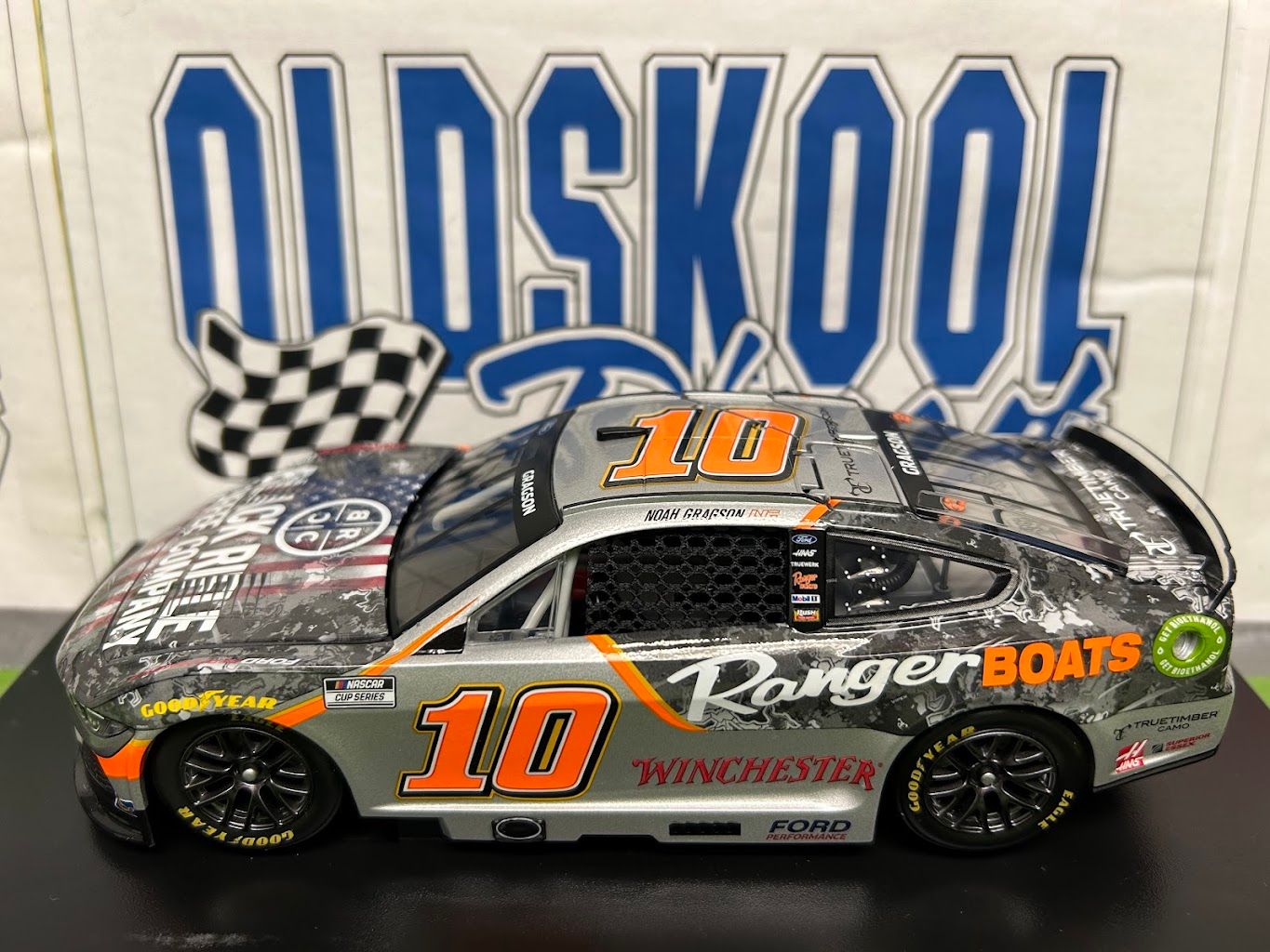 Noah Gragson #10 Black Rifle Coffee / Ranger Boats 2024 Nascar Cup 1:24