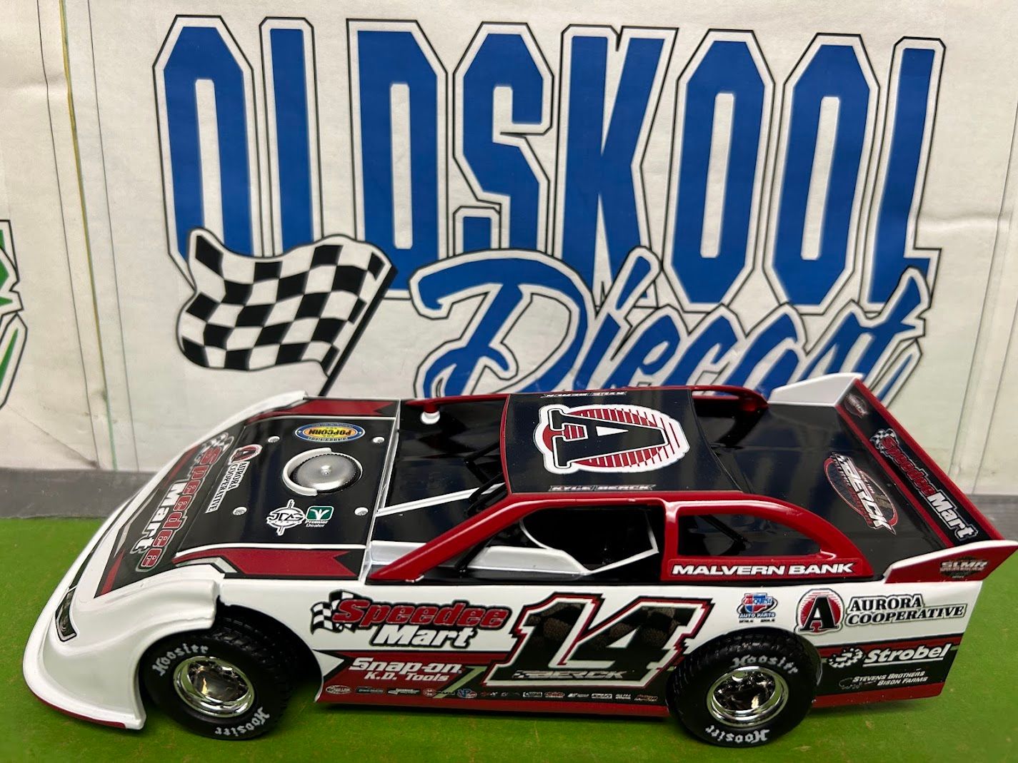 Kyle Berck #14 Late Model Dirt 1:24 scale