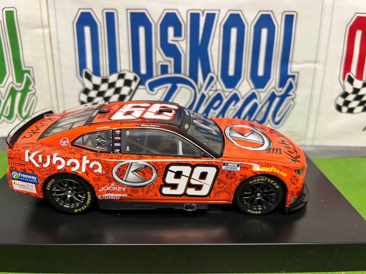 Daniel Suarez #99 Kubota Day of the Dead 2024 Nascar Cup 1:24