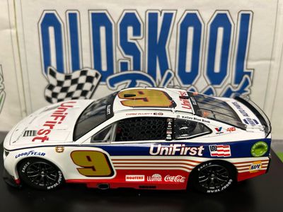 Chase Elliott #9 Unifirst Darlington Throwback 2024 Nascar Cup 1:24