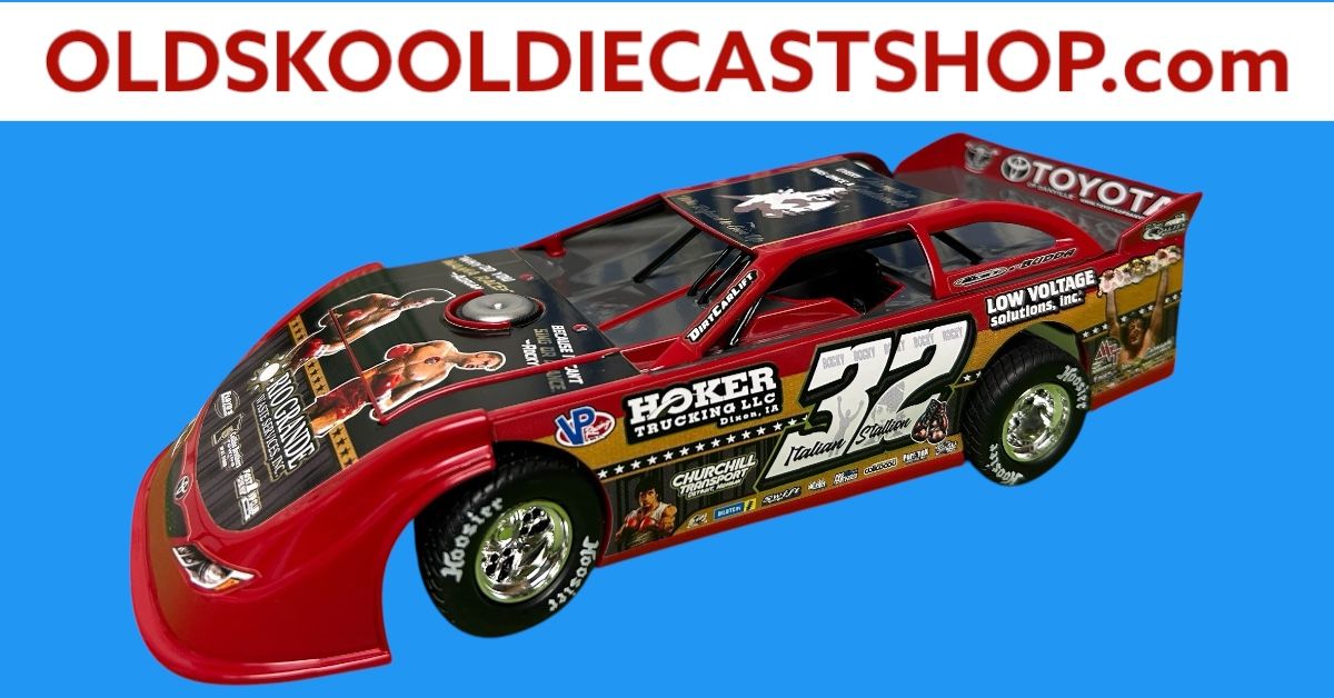 Bobby Pierce #32 World 100 &quot;Rocky&quot; 2024 Late Model Dirt 1:24 scale