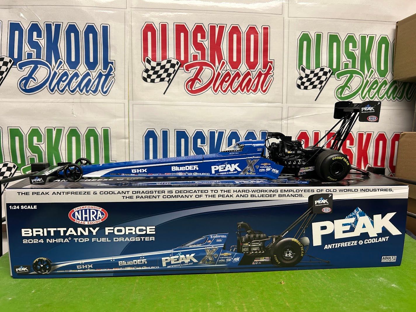 Brittney Force Peak Top Fuel Dragster 2024 1:24