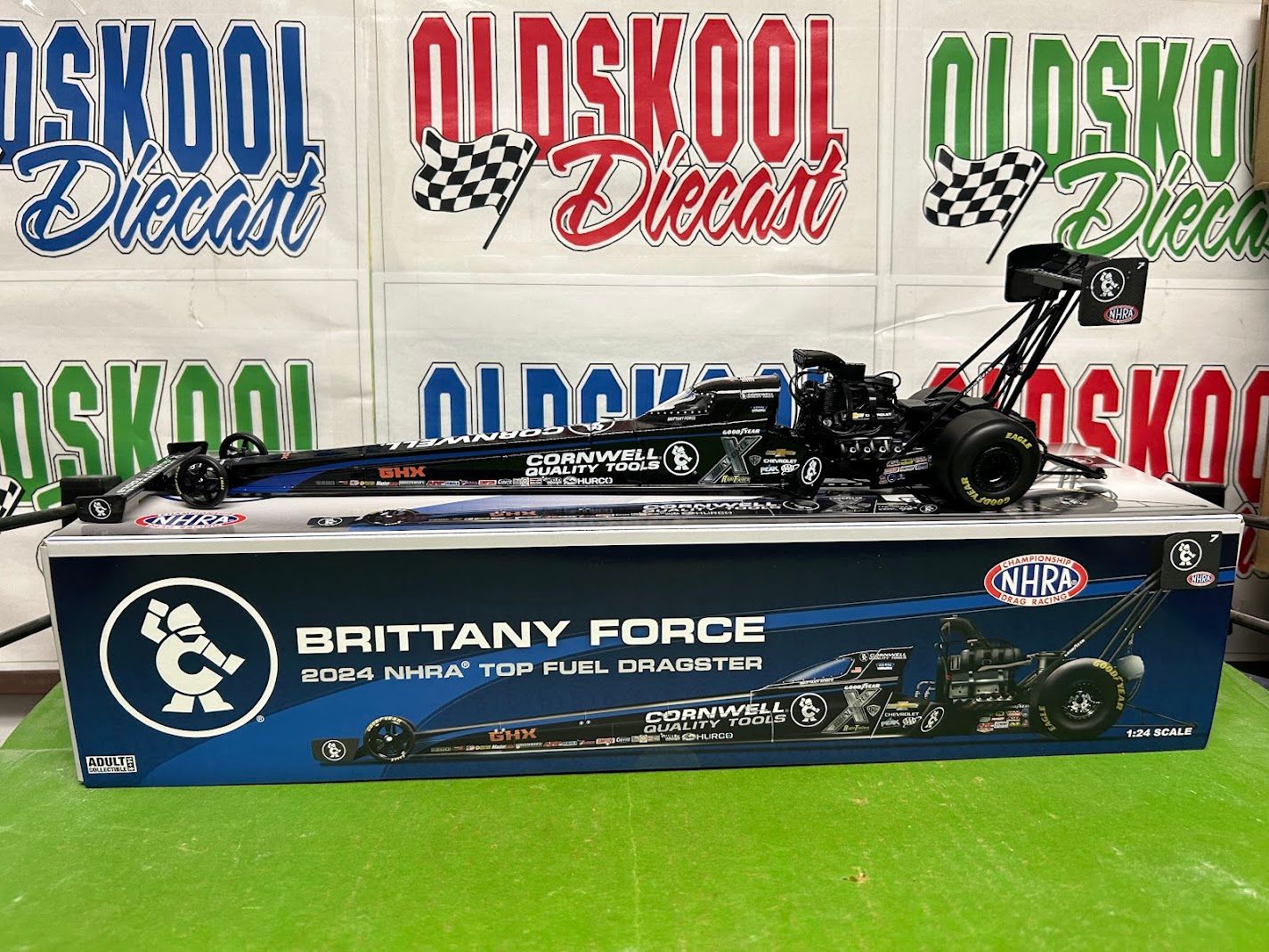 Brittney Force Cornwell Tools Top Fuel Dragster 2024 1:24