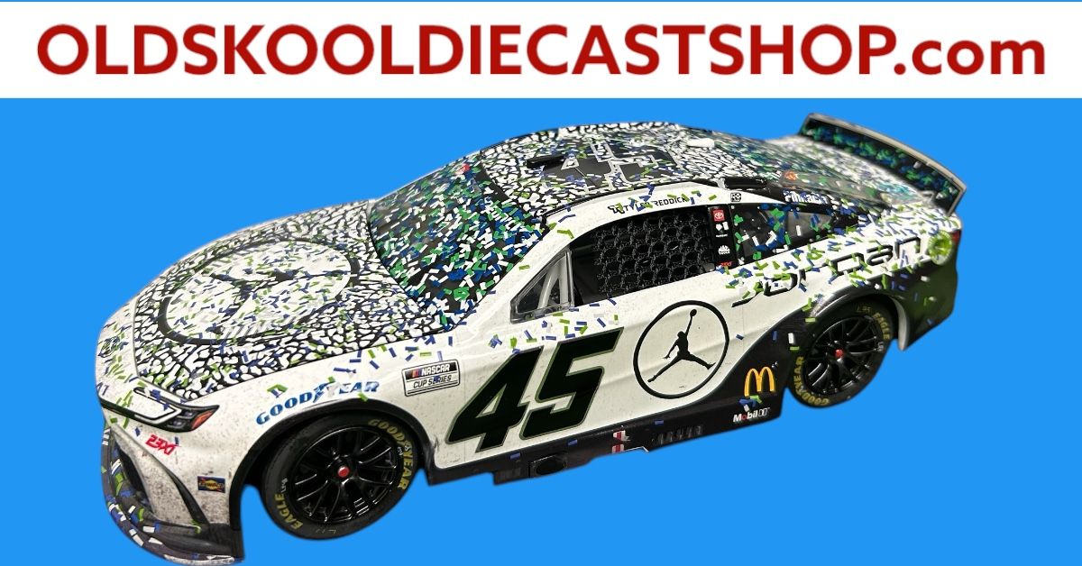 Tyler Reddick #45 Jordon Brand White Talladega 4/21 Race Win 2024 Nascar 1:24