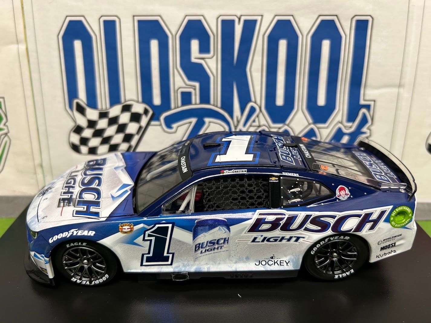 Ross Chastain #1 Busch Lite Darlington Throwback Foil # 2024 Nascar Cup 1:24