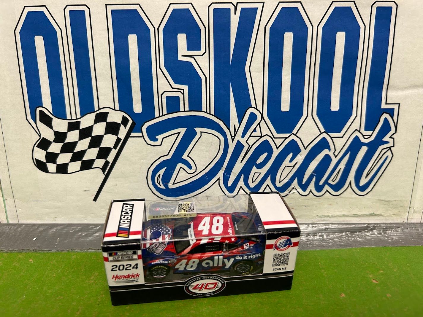 Alex Bowman #48 Ally Patriotic 2024 Cup 1:64