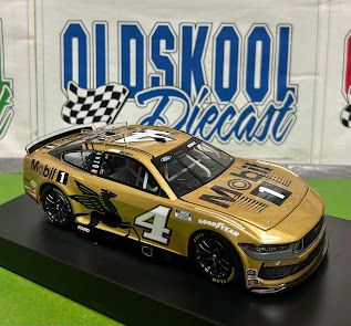 Josh Berry #4 Mobil 1 50th anniversary 2024 Nascar Cup 1:24