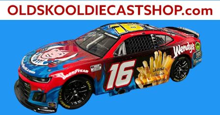 Shane Van Gisbergen #16 Wendy&#39;s 2024 Camero ZL1 Nascar Cup 1:24