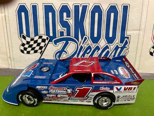 Hudson O&#39;Neal #1 Valvoline 2023 Late Model Dirt 1:24 scale