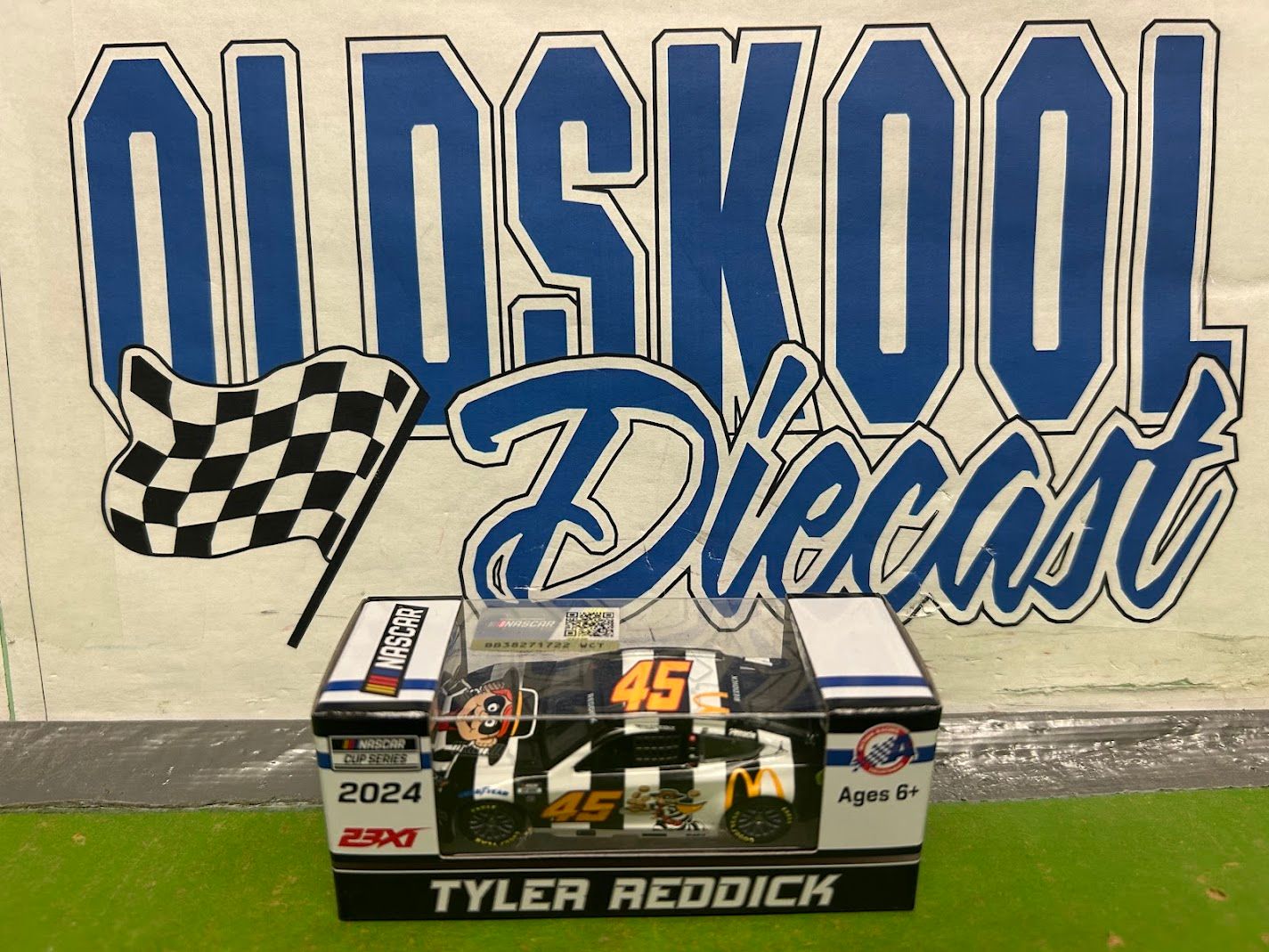 Tyler Reddick #45 McDonald&#39;s Hamburglar 2024 Cup 1:64 Scale