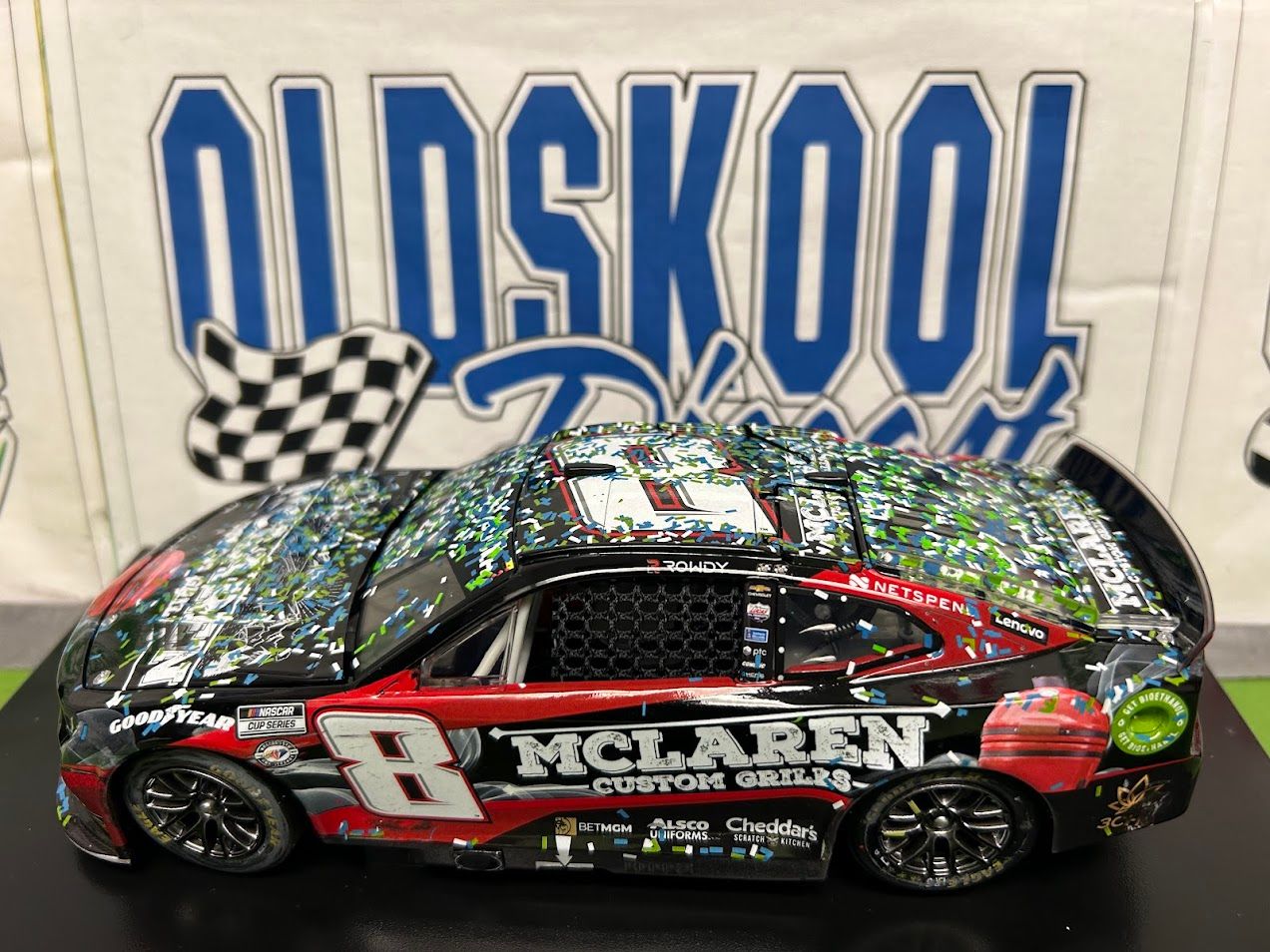 Kyle Busch #8 McLaren Custom Grills Talladega 4/23 Race Win   2023 Nascar Cup 1:24
