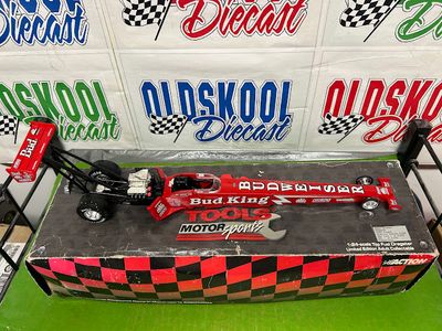 Kenny Bernstein Budweiser Mac Tools Collectors Club Top Fuel Dragster 1998 NHRA 1:24 scale