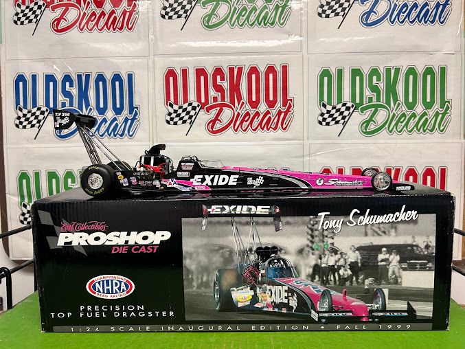 Tony Schumacher Exide 1999 NHRA Top Fuel Dragsters 1:24 scale