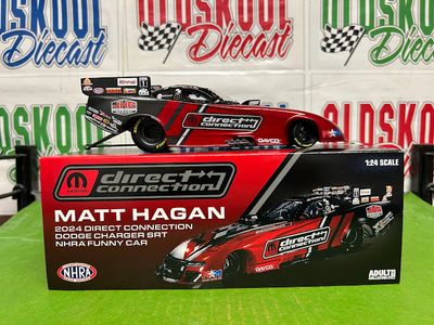 Matt Hagan Direct Connection Dodge Charger SRT Hellcat Funny Car 2024 1;24 NHRA
