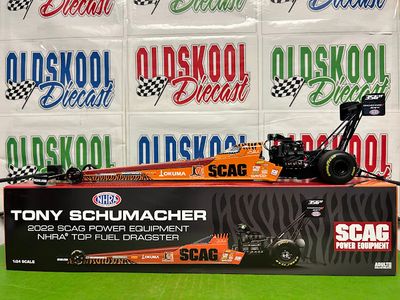 Tony Schumacher 2022 Scag equipment Top Fuel Dragster 1:24 scale