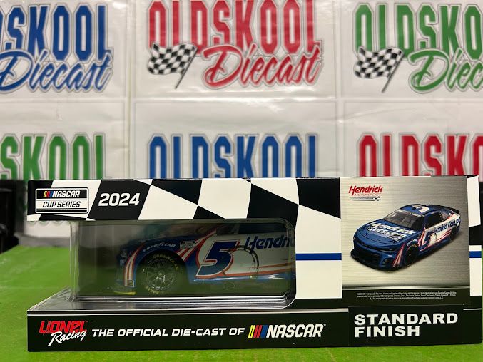 Kyle Larson #5 Hendrickcars.com Kansas 5/5 Race Win 2024 Nascar Cup 1:24