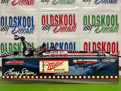 Larry Dixon Miller/Vote Miller for President of Beers 2004 NHRA Dragster 1:24 scale