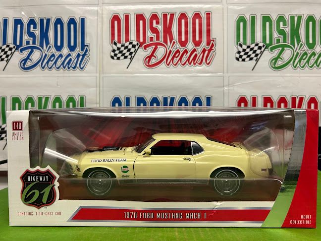 1970 Ford Mustang Mach 1 SCCA Road Rally Championship 1:18 scale
