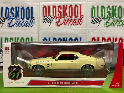 1970 Ford Mustang Mach 1 SCCA Road Rally Championship 1:18 scale