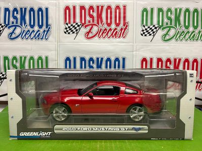2010 Ford Mustang GT Red Greenlight Collectibles 1:18 scale