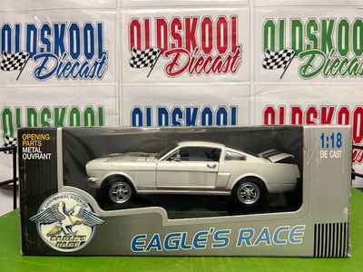 1965 Shelby GT350 Ford Mustang &quot;Hertz&quot; Eagle&#39;s Race 1:18 scale