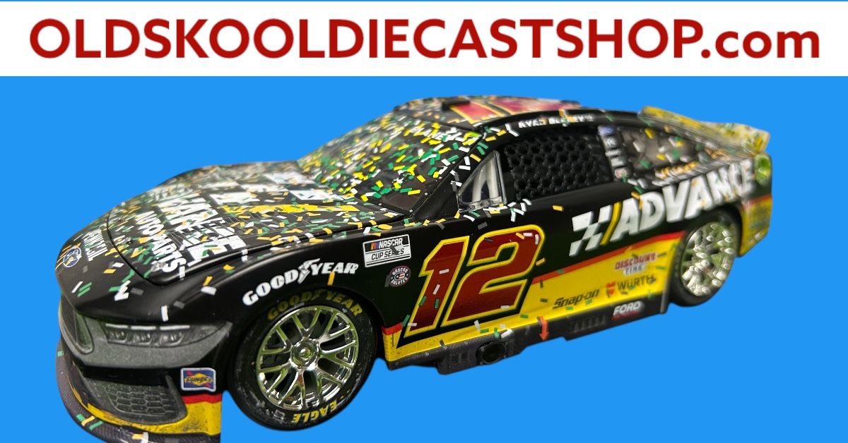 Ryan Blaney #12 Advanced Auto Iowa Speedway 6/16 race win 2024 Nascar Cup 1:24