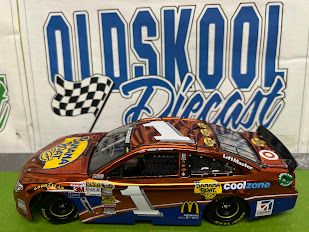 Jamie McMurry #1 2013 Color Chrome Banana Boat AUTOGRAPHED 1:24 scale