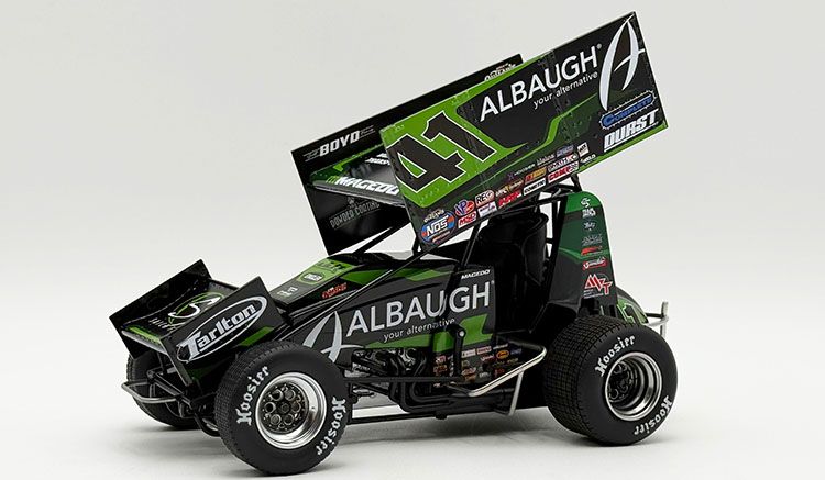 *PRE-ORDER ONLY* Carson Macedo #41 Albaugh 2025 ACME Sprint Car 1:18 scale