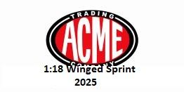 *PRE-ORDER ONLY* 2025 SPRINT CARS 1:18 Scale