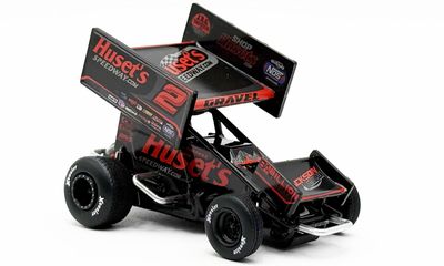 *PRE-ORDER ONLY* David Gravel #2 Huset&#39;s Speedway 2025 ACME Winged Sprint Car 1:50 scale