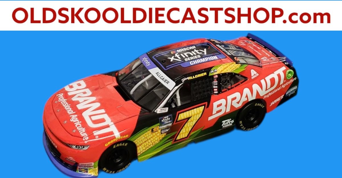 Justin Allgaier #7 Brandt Champion 2024 Xfinity 1:24 scale