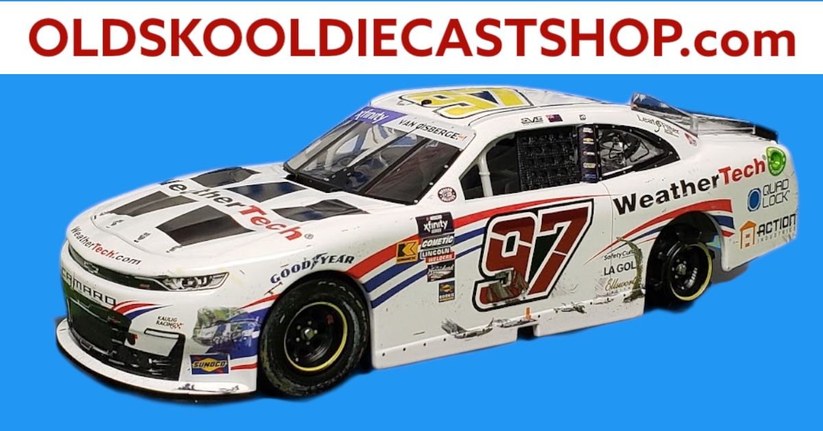 Shane Van Gisbergen #97 Foil Number Weater Tech Sonoma 6/8 Race Win 2024 Xfinity 1:24 scale