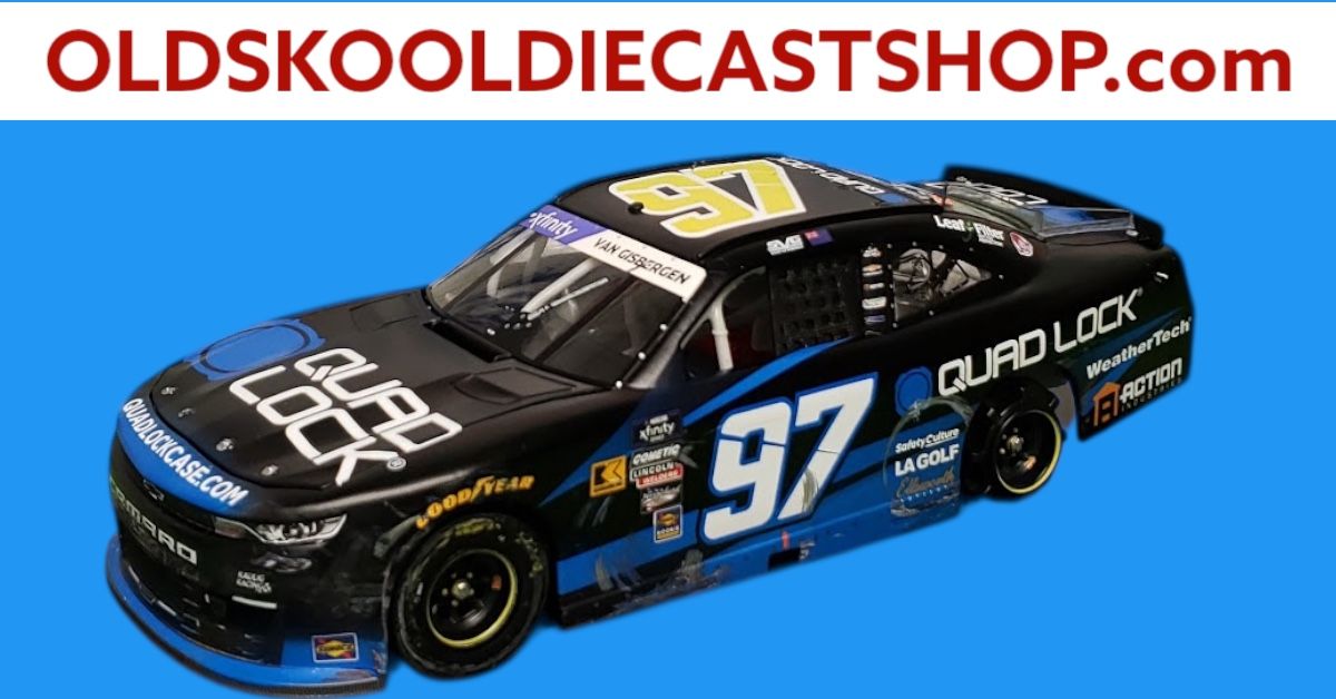Shane Van Gisbergen #97 Quad Lock Portland 6/1 Race Win 2024 Xfinity 1:24 scale