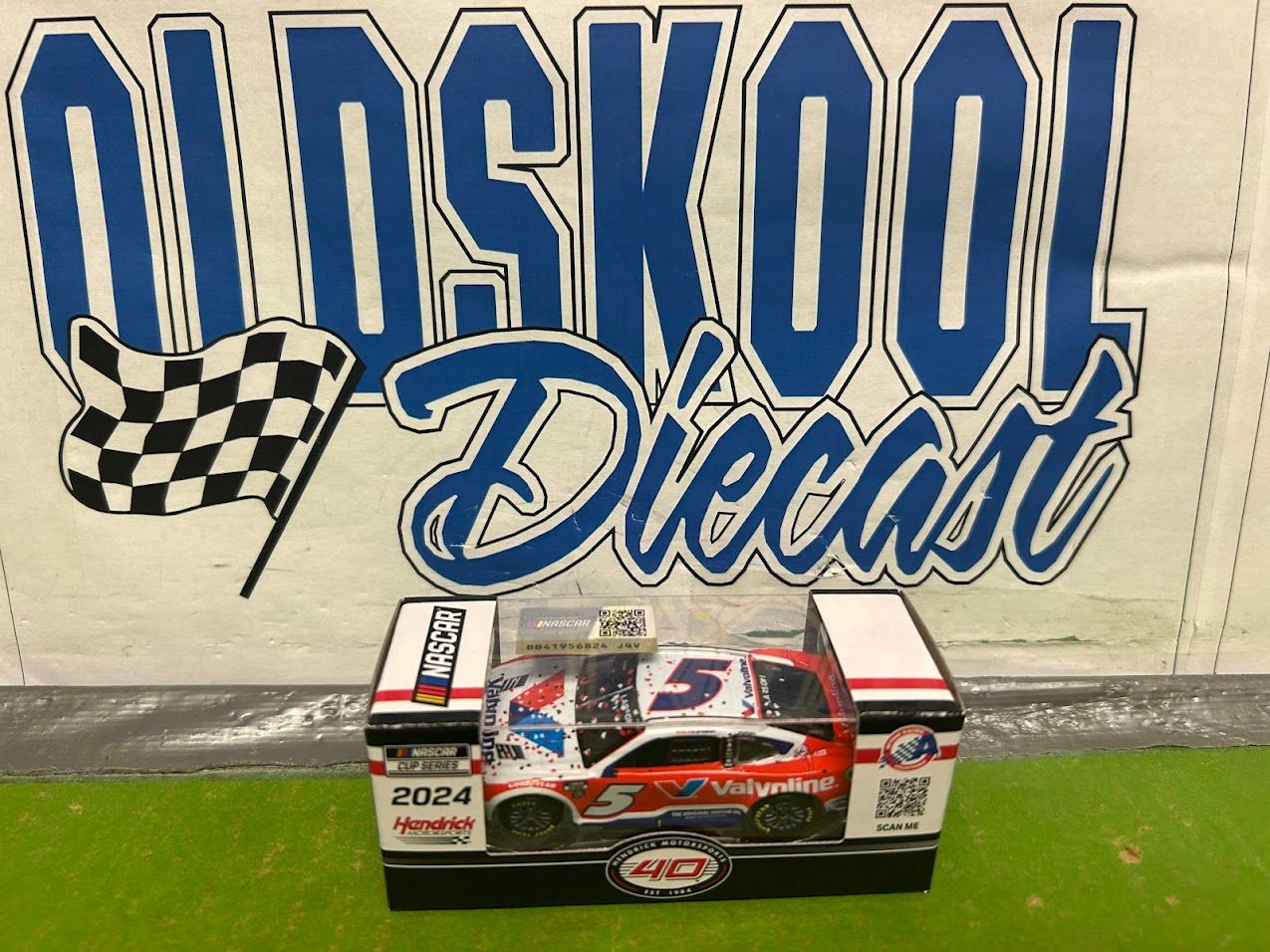 Kyle Larson #5 Valvoline Sonoma 6/9 Race Win 2024 Cup 1:64